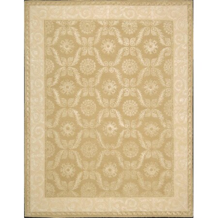 Nourison Symphony Area Rug Collection Gold 5 Ft 6 In. X 7 Ft 5 In. Rectangle 99446023568